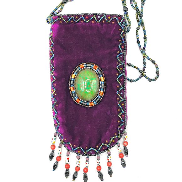 Other - Royal Purple Velvet Cell Phone Pouch